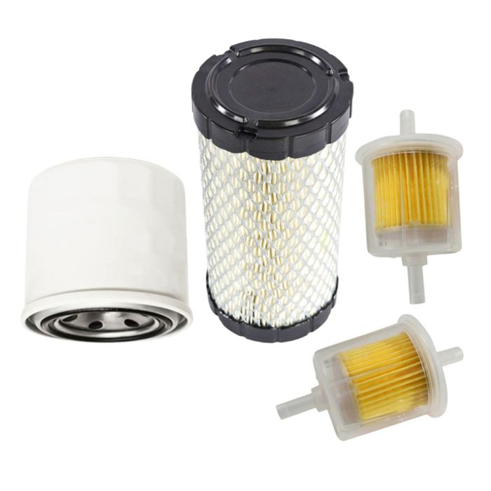 thumbnail interactive-video image 1 of Complete Walker Mower Engine Filter Kit With Synthetic Blend Oil - 10W-30 (8 Pieces) 1 of 4