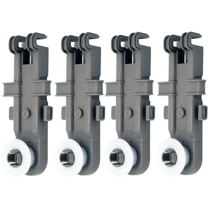 4 PCS Dishwasher Upper Rack Wheel 8268743 Whirlpool Kenmore KitchenAid