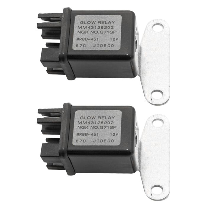 2pcs Glow Plug Relay 12V MM431282 Cub Cadet