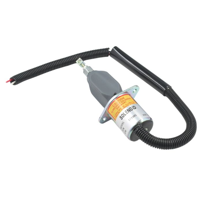 12V Pull Hold Solenoid with Coil Commander 179385 for Miller main product photo