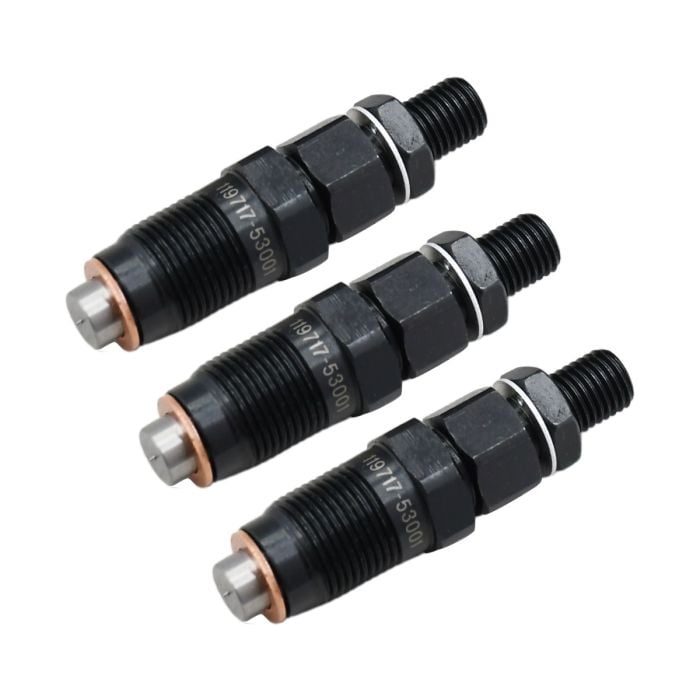 3 Pieces Fuel Injector 119717-53001 For Yanmar main product photo