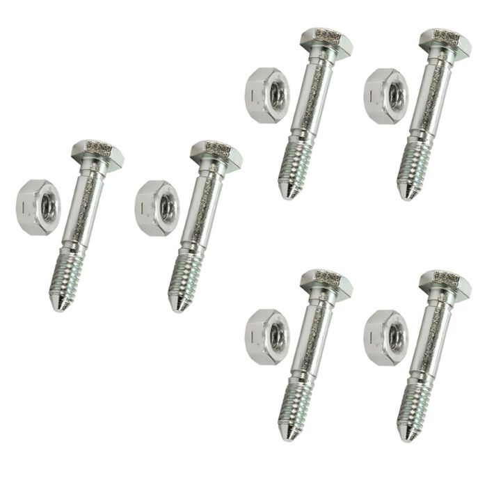 6 Pcs Shear Bolt and Nut 53200500 80-742 For Ariens main product photo