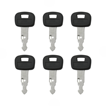 Ignition Keys RC411-53933 6Pcs For Kubota