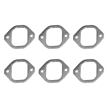 6 PCS Exhaust Manifold Gasket 1299452 For Caterpillar