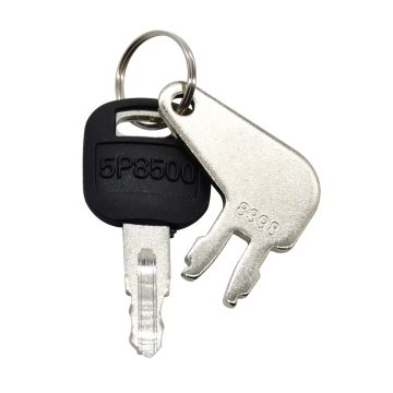 2PCS Ignition Keys 5P8500 For Caterpillar 