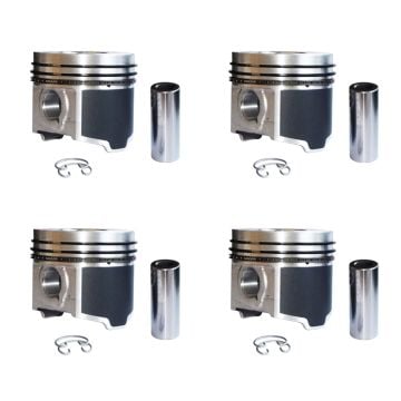 4 PCS Piston and Ring Kit Set P5704HA00 for Kubota