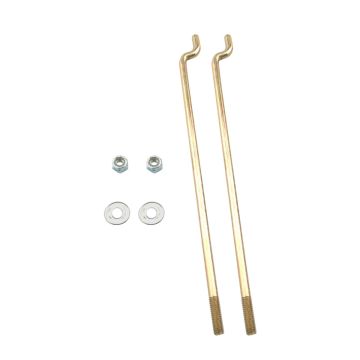 2Pcs Battery Hold Down Rod J Bolt Includes Nut 1010220 for Club Car 