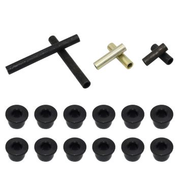 Bushing Kit 102956201 Front Lower and Upper A-Arm Susp Spring Sleeve Kit for Club Car