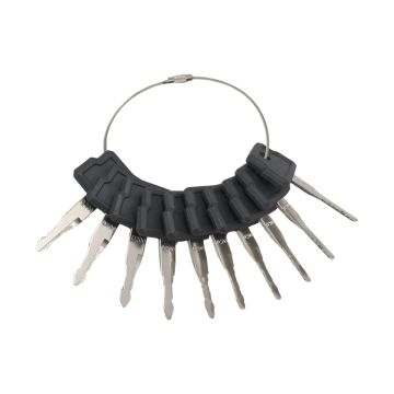 10Pcs Ignition Key D200 for Doosan Daewoo