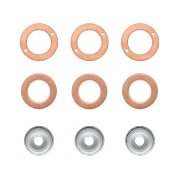 19077-53650 Injector Seal Kit With Heat Shield For Kubota 19077-53650 Injector Seal Kit With Heat Shield For Kubota