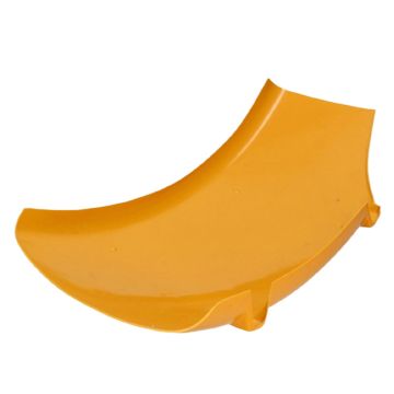 Fender Front Left Hand Yellow 343mm Wide 123/03523 For JCB