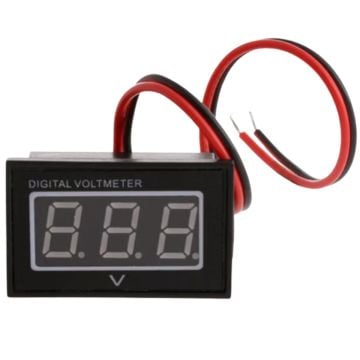 Blue Digital Voltmeter Battery Gauge for EZGO