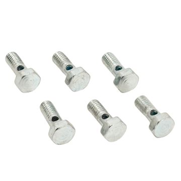 6PCS 3905307 Fuel Return Line Banjo Bolt Screw Set For Cummins