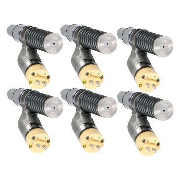 6 Pcs Fuel Injector 253-0614 2530614 for Caterpillar
