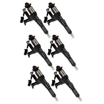 6 Pcs Fuel Injector VH23670E0010 for Hino