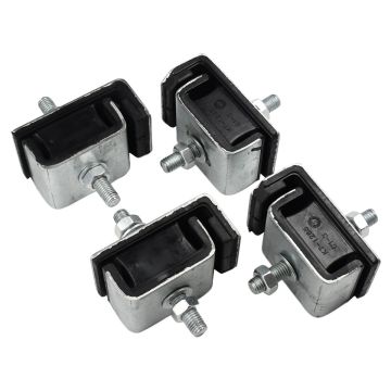 4 PCS Front Engine Mounting Rubber Cushion RC417-42990 For Kubota