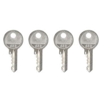 Ignition Keys 455 4pcs 104466 For Skyjack