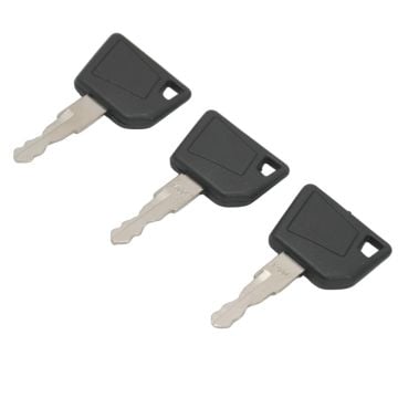 3PCS Ignition Key 701/45501 For JCB