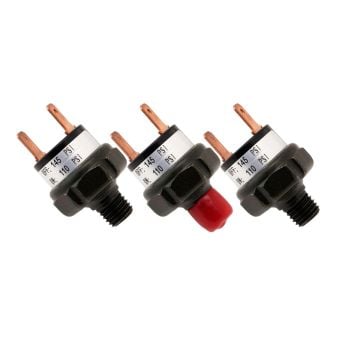 3 PCS Air Pressure Switch VXA6145 110-145 PSI Tank Mount Type 1/8" NPT 12V/24V Vixen Horn
