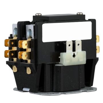Coil Definite Purpose Air Conditioner Contactor SA-1.5P-40A-24V 1 Pole Normally Open Double Make with shunt 40 Amp 24V
