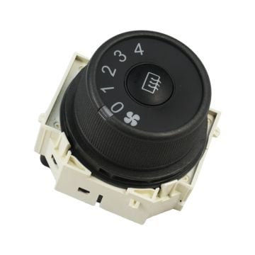 55902-12100 55902-75D358 AC Blower Fan with Knob Switch Wind Speed Control 55902-02070 For Toyota