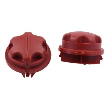 2PCS String Trimmer Red Bump Knobs 518803003 for Toro