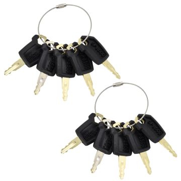 10PCS Ignition Keys 5P-8500 For Caterpillar 10PCS Ignition Keys 5P-8500 For Caterpillar