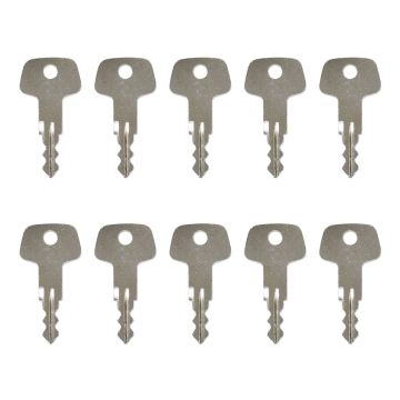 10PCS Fuel Cap Keys 706 For Liebherr