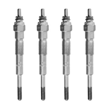4 Pcs Engine Glow Plug 19850-76006-71 for Toyota