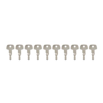 10Pcs Heavy Equipment Key 706 Ignition Key for Liebherr