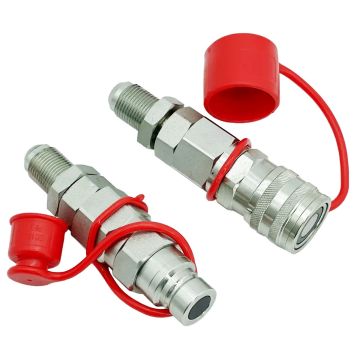Hydraulic Quick Connect Coupler #10 JIC Thread 1/2" For Gehl