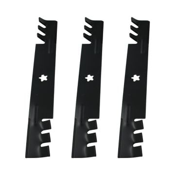 3 Pcs 54″ Mulching Blades 595-077 575240701 For Husqvarna
