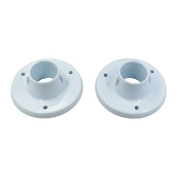 2 Pcs Pool Ladder Deck Flanges 99.0003 For Innovaplas