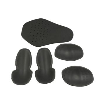 5 Pcs Motorcycle Jacket Pad Shoulders Elbow Back Set
