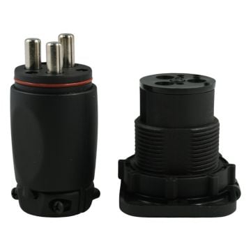 70A Trolling Motor Plug And Receptacle 12VCPS3 For Minn Kota