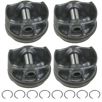 4 Pcs Pistons And Rings Set 32240862 32213692 For Volvo