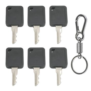 6 Pcs Golf Cart Keys 101974701 For Club Car