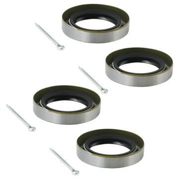 4 Pcs Double Lip Grease Seal 010-019-00 171255TB 473336 For Dexter