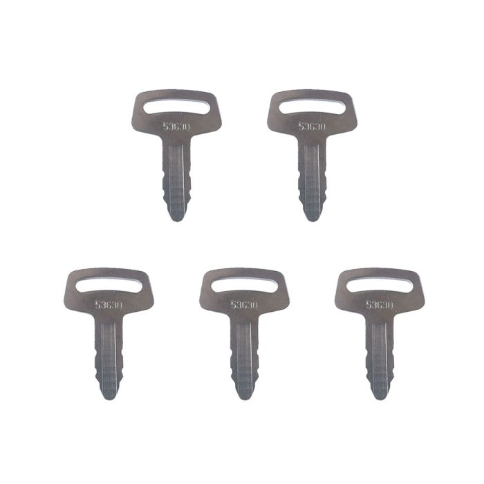 Ignition Key RC101-53630 5PCS for Kubota main product photo