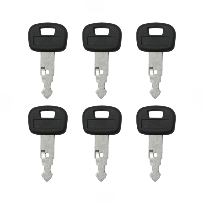 Ignition Keys RC411-53933 6Pcs For Kubota main product photo