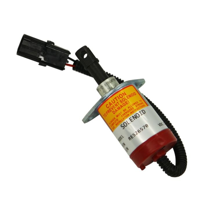 12V Stop Solenoid RE526570 For John Deere main product photo