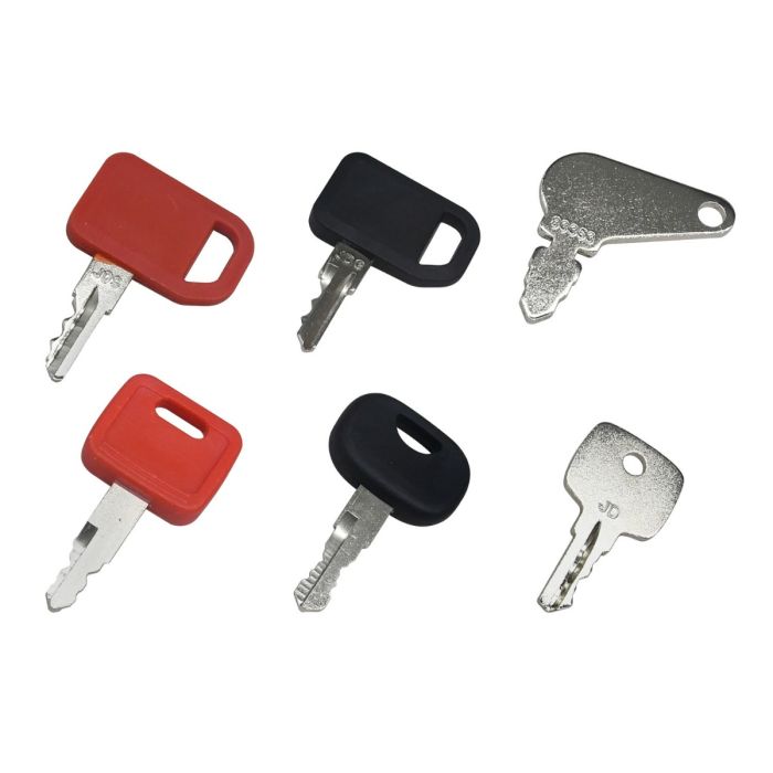 Ignition Key R45361 6Pcs for John Deere For Case main product photo
