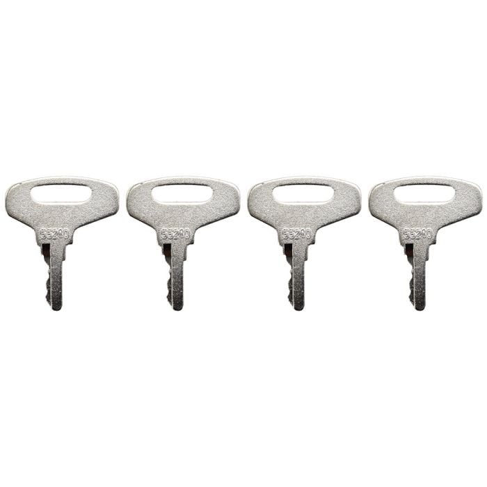 4PCS Ignition Key 55240 66711-55240 66711-55140 For Kubota main product photo