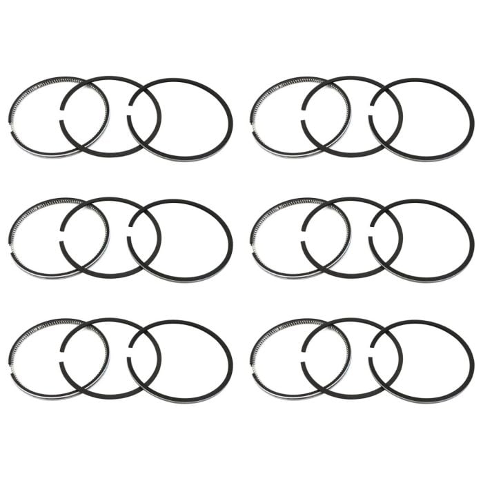 6 Pcs Piston Ring Set For Isuzu main product photo