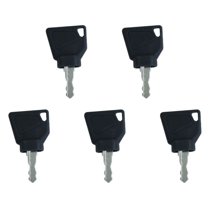 5 PCS Ignition Keys 701 For Bobcat For Bomag For Dynapac For Hamm For JCB For New Holland For Terex For Volvo For Vibromax main product photo