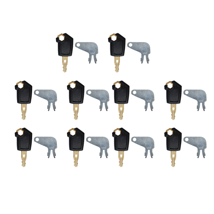 10 Pair Ignition Key 5P8500 and 8398 For Caterpillar main product photo