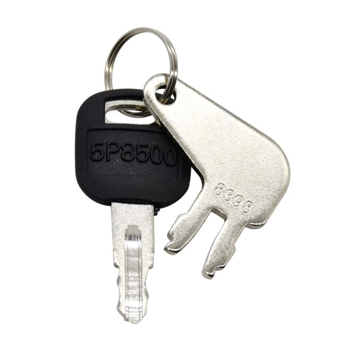 2PCS Ignition Keys 5P8500 For Caterpillar main product photo