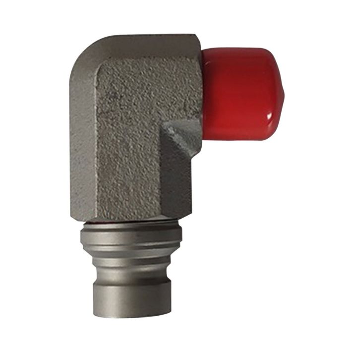 Female Right Angle Coupler 1/2 Body 3/4 UNF/ORB Thread 7246792 for Bobcat main product photo