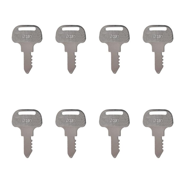 Ignition Key 8Pcs 5536441180 for Kubota main product photo