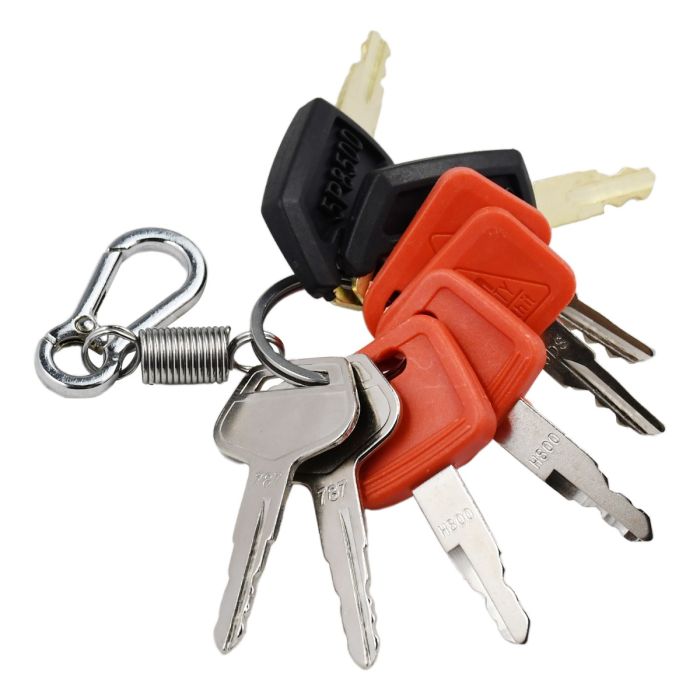 8Pcs Ignition Key AT195302 For John Deere main product photo